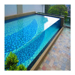 Aupool Casa jardín Diseño Acrílico casa de lujo villa piscina