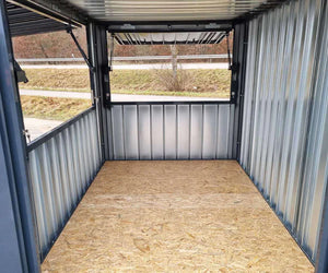 CONTENEDOR DE VENTA DE 4 M CON 2 TRAMPILLAS DE VENTA