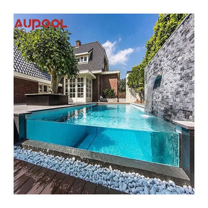 La fabricación de 60m m 80m m Spa Pmma cubre la piscina de acrílico transparente con la pared de acrílico de la piscina