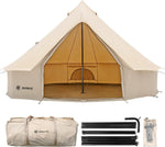 Barracas 100% do algodão glamping com fogão de Jack, acampamento da família