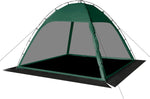 Barraca exterior ensolarada do dossel para atividades exteriores do partido do quintal