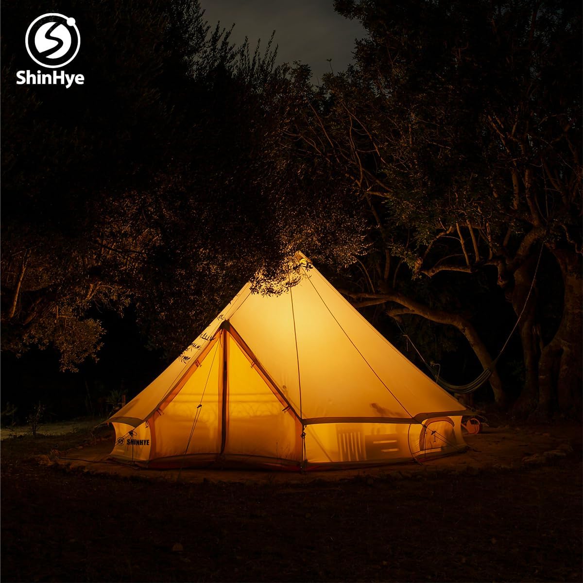Barracas 100% do algodão glamping com fogão de Jack, acampamento da família