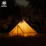 Barracas 100% do algodão glamping com fogão de Jack, acampamento da família