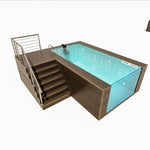 90mm de espesor de acrílico de la piscina de la pared de la piscina hojas de plexi para las paredes de cristal de acrílico transparente de la piscina