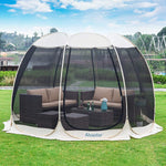 barraca protegida iglu 6-10-15 do dossel do PNF-acima