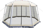 Abrigo de acampamento do Miradouro do dossel octogonal