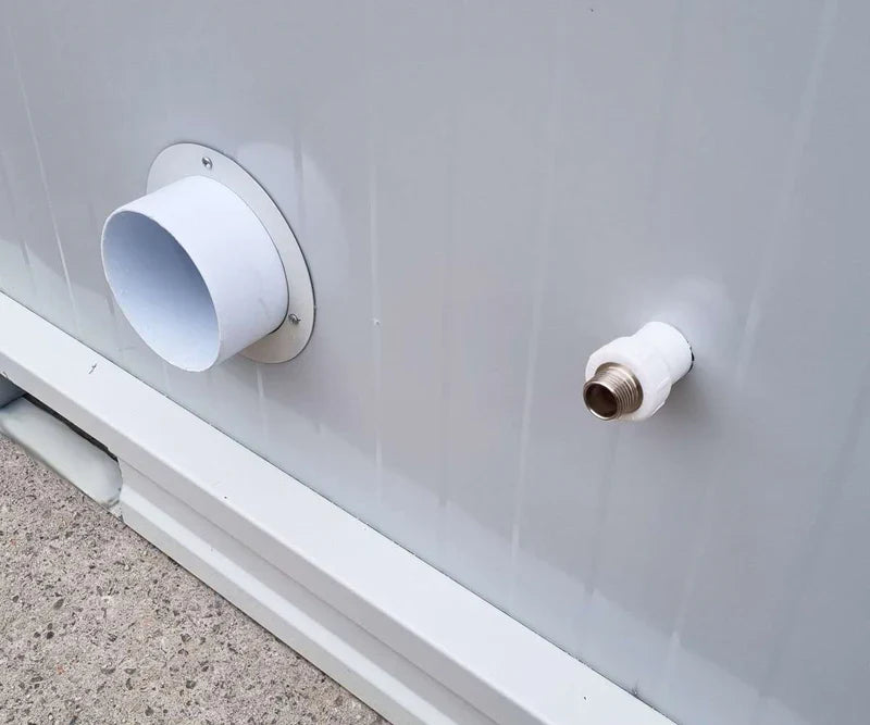 CONTENTOR SANITÁRIO COM RAMPA