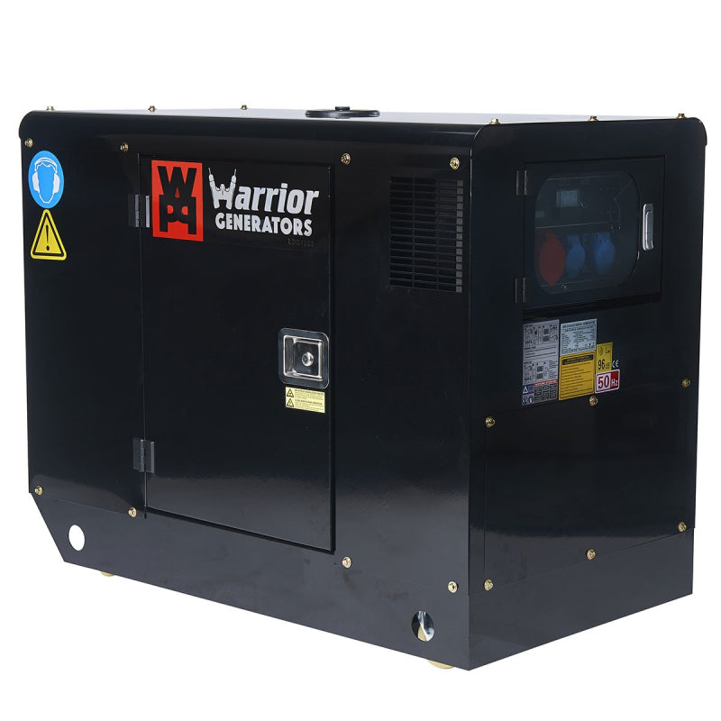 Autonomía eléctrica trifásica del enchufe del ATS del comienzo del sistema de generador Diesel 12.5 KVA más que 24h 50L