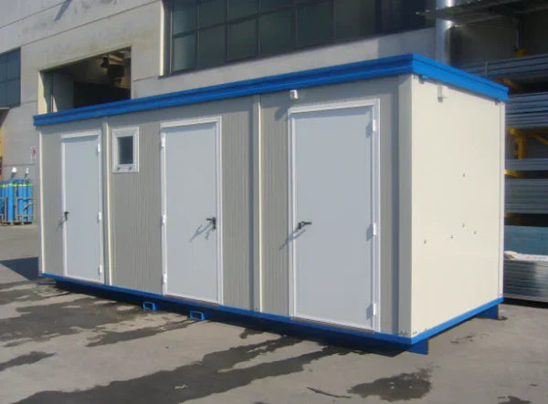 RECIPIENTE CON DUCHAS (DIM. 6.00 LOS X 2.40 M)